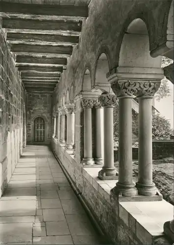 Ansichtskarte Eisenach Wartburg - Erdgeschossarkade 1972