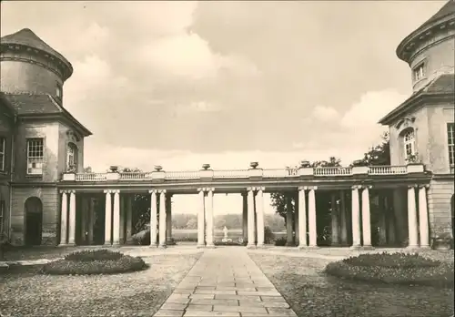 Ansichtskarte Rheinsberg Partie am Schloss, DDR AK, Castle Postcard 1967