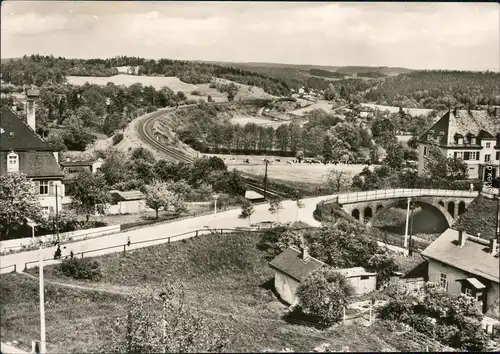 Ansichtskarte Jößnitz-Plauen (Vogtland) Panorama-Ansicht 1973