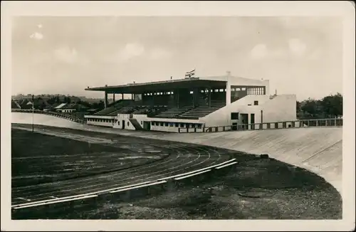 Postcard Pardubitz Pardubice Stadion 1931