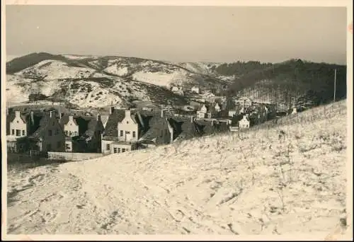 Pommern, Blick von Oberhof auf die Königshöhensiedlung 1926 bei Danzig Gdańsk