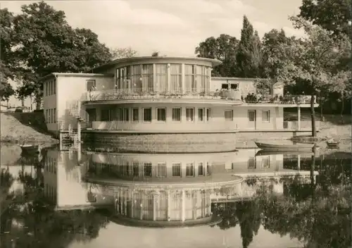 Ansichtskarte Torgau Terrassencafé 1970