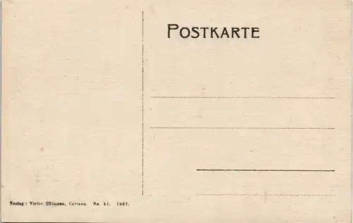 Ansichtskarte Koblenz Kaiserliches Schloss (Castle) Gesamtansicht 1907