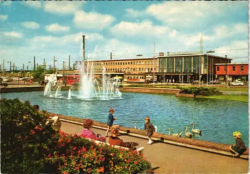 Ansichtskarte Dortmund Hauptbahnhof 1965