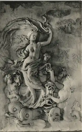 Ansichtskarte Kassel Cassel Relief im MARMORBAD, TRIUMPHZUG DER VENUS 1907