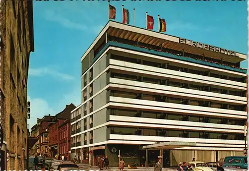 Ansichtskarte Recklinghausen Straßen Ansicht Europahotel 1965