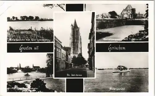 Postkaart Gorinchem Stadtteilansichten 1960