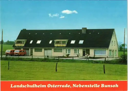 Ansichtskarte Bunsoh Landschulheim Osterrade Nebenstelle Bunsoh 1975