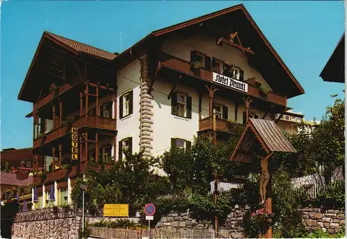 Seis am Schlern Siusi allo Sciliar HOTEL PRANTL (ex Monte Pez) in Südtirol 1980
