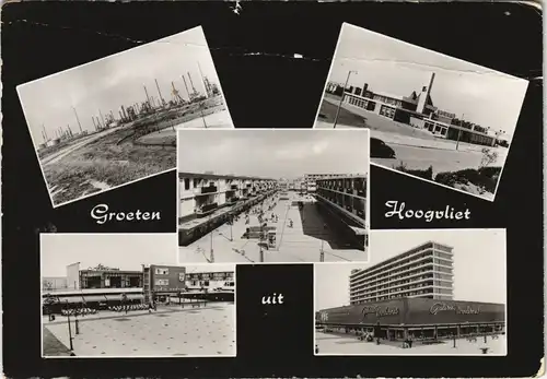 Hoogvliet-Rotterdam Rotterdam Stadtteilansichten Hoogvliet Ortsansichten 1970