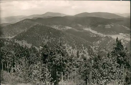 Ansichtskarte Badenweiler Umland-Ansicht Blick auf Belchen und Feldberg 1961