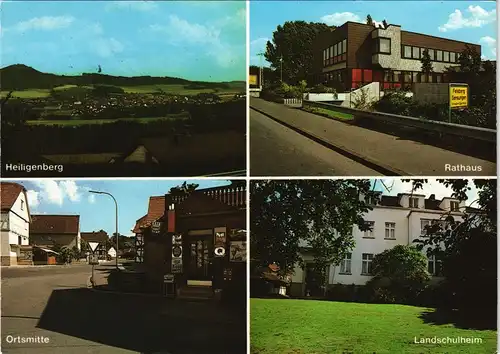 Gensungen-Felsberg (Hessen) Stadtteilansichten Mehrbild-AK 4 Ansichten 1985