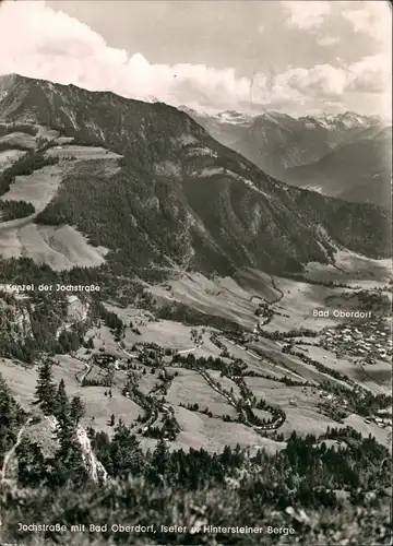 Ansichtskarte Bad Oberdorf (Algäu)-Bad Hindelang Blick auf die Stadt 1961