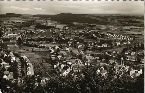 Pegnitz (Oberfranken) Panorama-Ansicht Gesamtansicht aus d. Vogelschau 1962