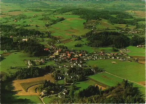 Ansichtskarte Moosburg Luftaufnahme mit Schloß, SOS Kinderdorf uvm. 1975