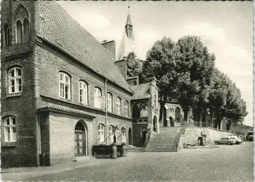 Ansichtskarte Mölln (Schleswig-Holstein) Rathaus Partie 1980/1970