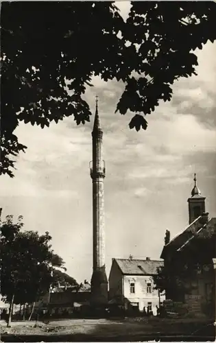 Postcard _Ungarn allgemein EGER in Ungarn (Allgemein) Minaret 1960