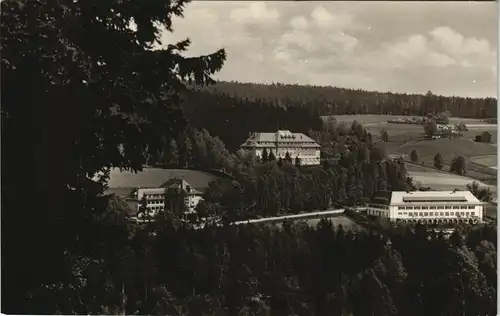 Bad Elster DDR MB mit Reichsbahnheim, Albert-Funk-Heim, Krankenhaus 1972/1968