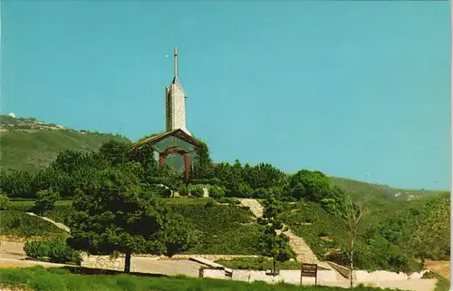 Kalifornien  WAYFARERS' CHAPEL PORTUGUESE BEND, CALIFORNIA Kalifornien USA 1970