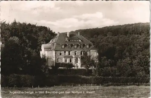 Ansichtskarte Nottuln Jugendherberge in den Baumbergen 1956