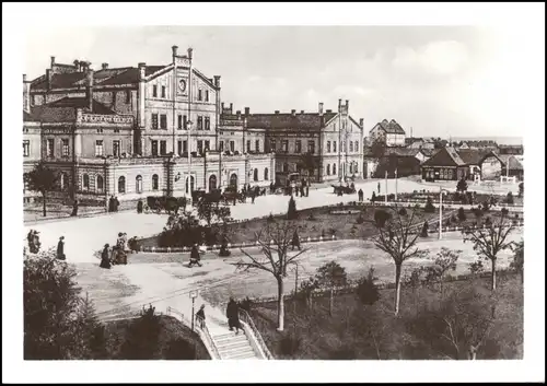 Schmalspurbahn Zittau-Oybin (Jonsdorf) im Bahnhof Zittau anno 1910 1980