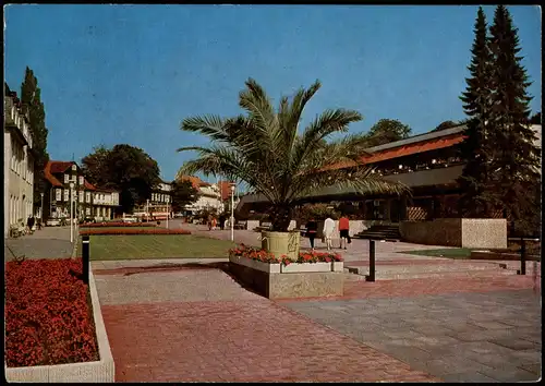 Ansichtskarte Bad Nenndorf Kurpark Kurpromenade mit Kurhaus 1972