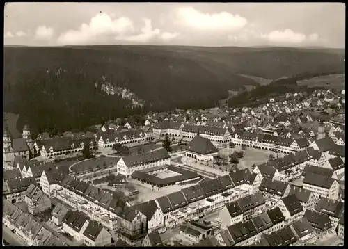 Ansichtskarte Freudenstadt Luftbild Luftaufnahme 1960