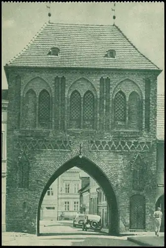 Postcard Belgard an der Persante Białogard Partie am Steintor 1969