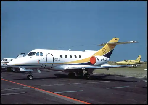 Flugwesen Flugzeug CONDOR CONTI-FLUG Hawker Siddeley HS-125 2000