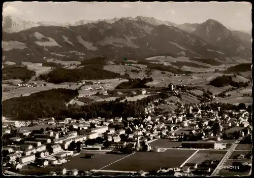 Ansichtskarte Sonthofen Luftaufnahmen Luftbild colorierte Fotokarte 1964