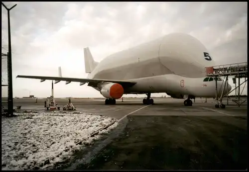 Ansichtskarte  Flugzeuge - Airplane Beluga 2003 Privatfoto