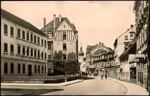 Ansichtskarte Olbernhau Straßen Ansicht Ortsansicht DDR AK 1971/1963