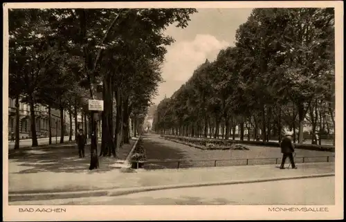 Ansichtskarte Aachen Monheimallee 1931