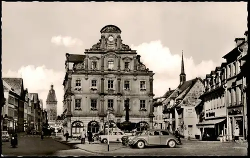 Ansichtskarte Speyer Hauptstraße - VW Käfer 1962