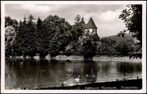 Ansichtskarte Murrhardt Walterichsee - Stadt 1959