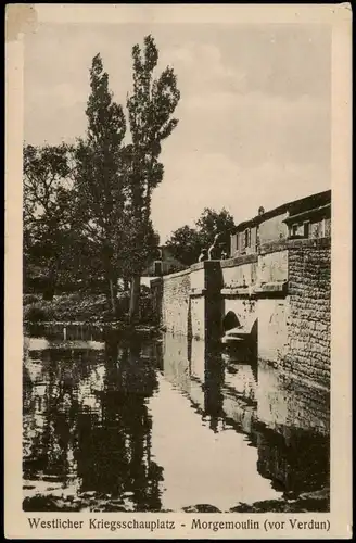 CPA Verdun Morgemoulin Westlicher Kriegsschauplatz 1915