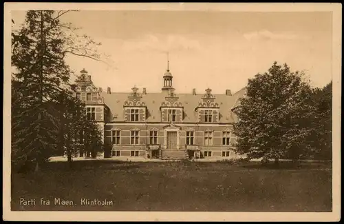 Postcard .Dänemark - Parti fra Moen. Klintholm Møn 1928