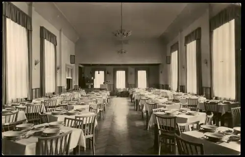 Ansichtskarte Brotterode FDGB-Erholungshelm Inselsberger Hot - Speisesaal 1962