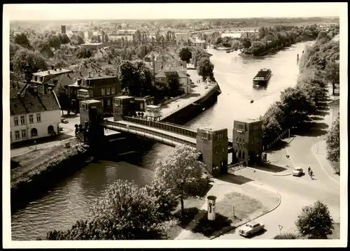 Technische Bauten Einrichtungen Gebäude - Brücken Schleppschiff 1963 Privatfoto