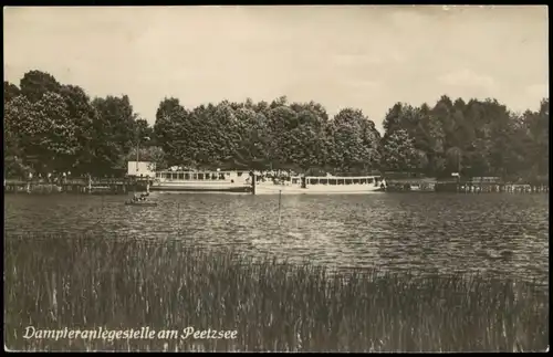 Altbuchhorst-Grünheide (Mark) Partie See 1955  Stempel "Grünheide über Erkner"