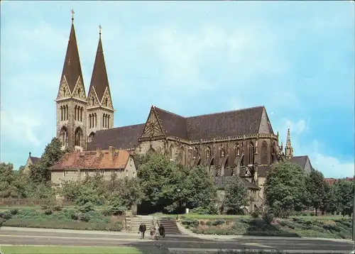 Ansichtskarte Halberstadt Dom 1987/1988