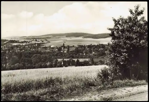 Ansichtskarte Bad Berka Blick auf die Stadt 1977