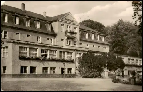 Ansichtskarte Bad Köstritz Partie am FDGB-Sanatorium 1964/1962