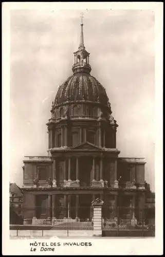 CPA Paris Hôtel des Invalides / Invalidendom 1932