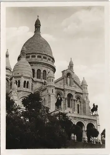 Paris Basilique du Sacré-Cœur de Montmartre (Basilika Sacre-Coeur) 1941