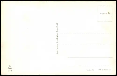 Tabarz/Thüringer Wald Panorama-Ansicht; Ort im Thüringer Wald 1960