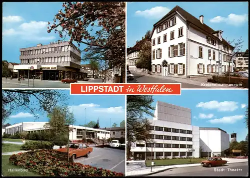 Ansichtskarte Lippstadt Kreisheimatmuseum, Deutsche Bank 1979