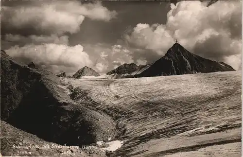 Brand Schesaplana mit Strassburger HülleGletscher Glacier Fotokarte 1929