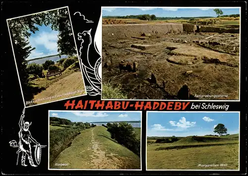 Schleswig Sleswig/Slesvig MB HAITHABU-HADDEBY (Wikinger) bei Schleswig 1983