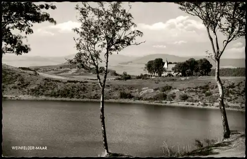 Ansichtskarte Daun Eifel WEINFELDER-MAAR In der schönen Eifel 1960